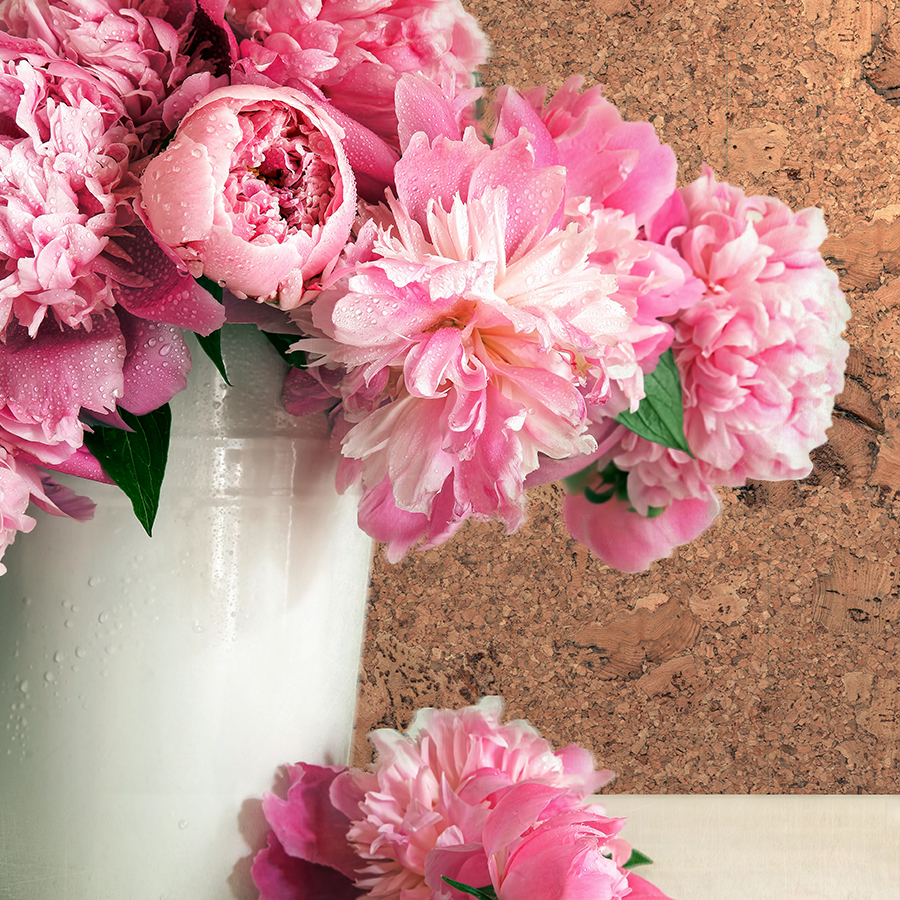 Пробковая стеновая панель Corkstyle Wall Design Vico Nat 600×300×3 фото в интерьере